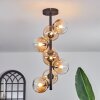 Chehalis Ceiling Light - glass 12 cm Amber, clear, 8-light sources