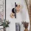 Chehalis Wall Light - glass 10 cm Amber, clear, 3-light sources