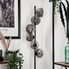 Remaisnil Floor Lamp - glass 15 cm clear, Smoke-coloured, 6-light sources