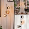 Remaisnil Floor Lamp - glass 10 cm, 15 cm Amber, Smoke-coloured, 3-light sources