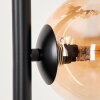 Remaisnil Floor Lamp - glass 10 cm, 12 cm Amber, Smoke-coloured, 3-light sources