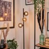 Remaisnil Floor Lamp - glass 12 cm Amber, Smoke-coloured, 3-light sources