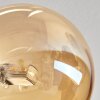 Chehalis Ceiling Light - glass 10 cm, 12 cm, 15 cm Amber, 6-light sources