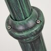 Loria Lamp Post green, black, 3-light sources