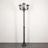 Loria Lamp Post green, black, 3-light sources