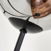 Bernado Floor Lamp - glass 12 cm clear, Smoke-coloured, 6-light sources