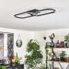 Silla Ceiling Light LED black, 1-light source