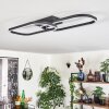 Silla Ceiling Light LED black, 1-light source