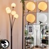 Bernado Floor Lamp - glass 10 cm white, 5-light sources