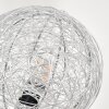 Bernado Floor Lamp - glass 12 cm silver, 6-light sources