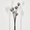 Bernado Floor Lamp - glass 10 cm Smoke-coloured, 6-light sources
