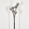 Bernado Floor Lamp - glass 12 cm Smoke-coloured, 6-light sources