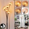 Bernado Floor Lamp - glass 10 cm Amber, 6-light sources