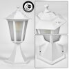 Loria pedestal light white, 1-light source