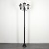 Loria Lamp Post black, 3-light sources