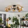 Chehalis Ceiling Light - glass 15 cm Amber, 6-light sources