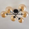 Chehalis Ceiling Light - glass 15 cm Amber, 6-light sources