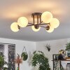 Chehalis Ceiling Light - glass 10 cm white, 6-light sources