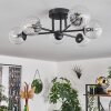 Chehalis Ceiling Light - glass 10 cm clear, 6-light sources