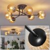 Chehalis Ceiling Light - glass 10 cm Amber, 6-light sources