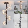 Chehalis Ceiling Light - glass 10 cm, 12 cm, 15 cm clear, 8-light sources