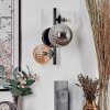 Chehalis Wall Light - glass 10 cm, 12 cm Amber, clear, Smoke-coloured, 3-light sources