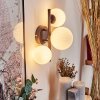 Chehalis Wall Light - glass 10 cm, 12 cm white, 3-light sources