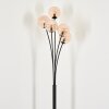 Bernado Floor Lamp - glass 12 cm Amber, 5-light sources