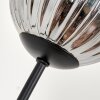 Bernado Floor Lamp - glass 10 cm Smoke-coloured, 3-light sources