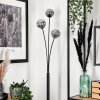 Bernado Floor Lamp - glass 10 cm Smoke-coloured, 3-light sources