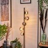 Remaisnil Floor Lamp - glass 10 cm Smoke-coloured, 5-light sources
