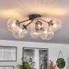 Chehalis Ceiling Light - glass 12 cm, 15 cm clear, 6-light sources