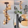 Chehalis Ceiling Light - glass 10 cm, 12 cm, 15 cm Amber, clear, 8-light sources