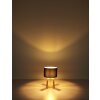 Globo MORITZ Table lamp brown, silver, 1-light source