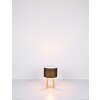 Globo MORITZ Table lamp brown, silver, 1-light source