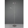 Reality HAORA Floor Lamp LED matt nickel, 2-light sources