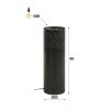 Cylinder Floor Lamp matt nickel, black, 1-light source