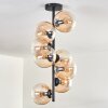 Gastor Ceiling Light - glass 15 cm Amber, clear, 8-light sources