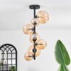Chehalis Ceiling Light - glass 10 cm, 12 cm, 15 cm Amber, 8-light sources
