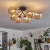 Chehalis Ceiling Light - glass 15 cm Amber, 6-light sources