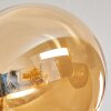 Chehalis Ceiling Light - glass 12 cm, 15 cm gold, black, 6-light sources