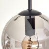 Gastor Ceiling Light - glass 15 cm Amber, clear, Smoke-coloured, 5-light sources