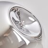 Ripoll Pendant Light - glass 30 cm chrome, clear, 4-light sources