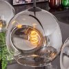 Ripoll Pendant Light - glass 25 cm clear, Smoke-coloured, 4-light sources