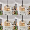 Ripoll Pendant Light - glass 30 cm Amber, clear, 4-light sources