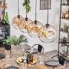 Ripoll Pendant Light - glass 30 cm Amber, clear, 4-light sources