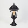 Etoe pedestal light black, 1-light source