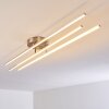 Tornio Ceiling Light LED matt nickel, 3-light sources