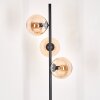 Gastor Floor Lamp - glass 15 cm Amber, 3-light sources