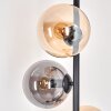 Gastor Floor Lamp - glass 15 cm Amber, Smoke-coloured, 4-light sources